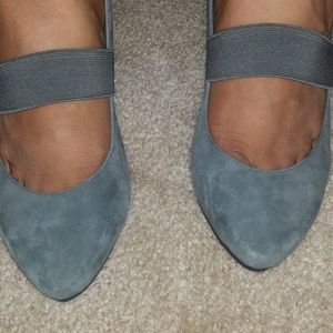 Black Scott Suede Heels